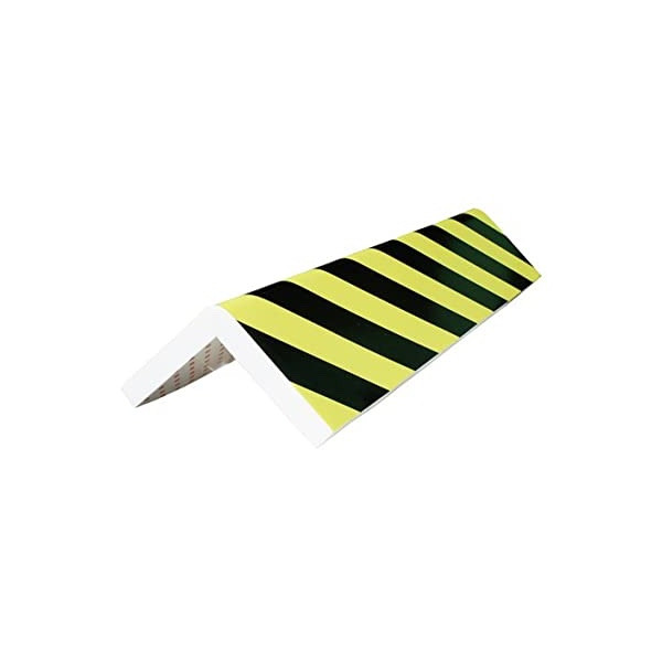 Protection Angle Mousse NBR 400 x 300 x 25 Noir et Jaune Viso PU4015NJ