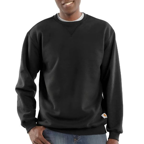 Pull-over Carhartt Midweight Crewneck K124 Black