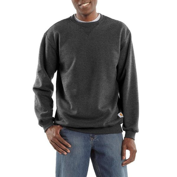 Pull-over Carhartt Midweight Crewneck K124 Carbon Heather