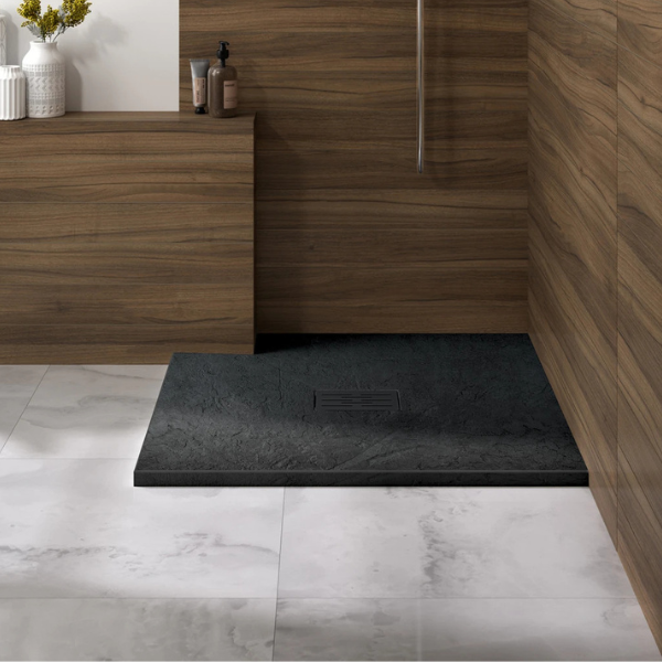 Receveur de douche Kinerock Evo Noir