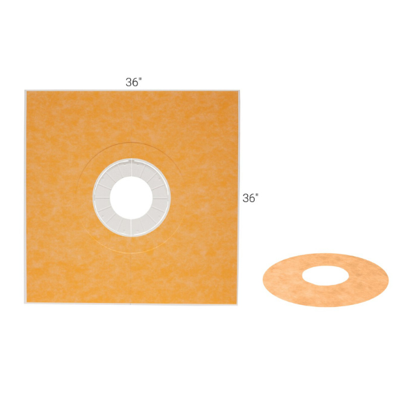 Receveur de Douche Schlüter-Kerdi-Shower-TT H22 cm 91 x 91 cm