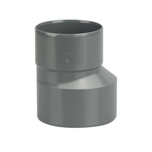 Réduction excentrée PVC bâtiment Male/Femelle DN 125/100