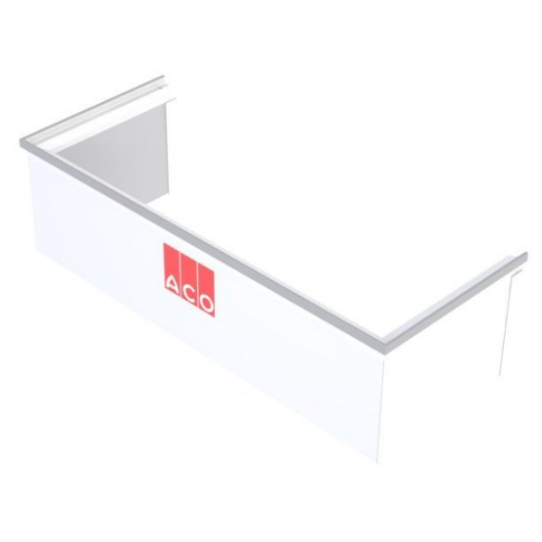 Rehausse Fixe pour Cour Anglaise ACO 60 x 100 x 30 cm