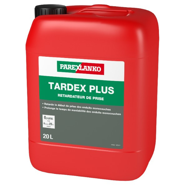 Retardateur de Prise Enduits Monocouches Parexlanko Tardex Plus 20L