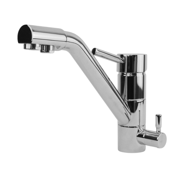 Robinet Mitigeur 3 Voies pour Cuisine Gliano BR307, Chrome