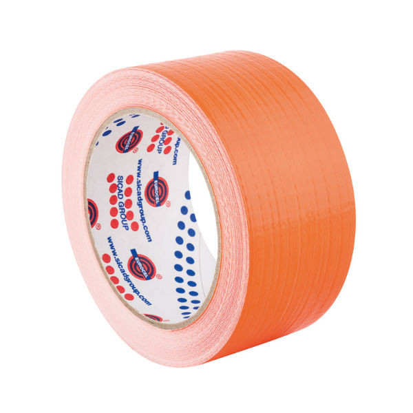 Ruban Adhésif PVC Façadier Orange 50 mm x 50 m Eurocel TPL210