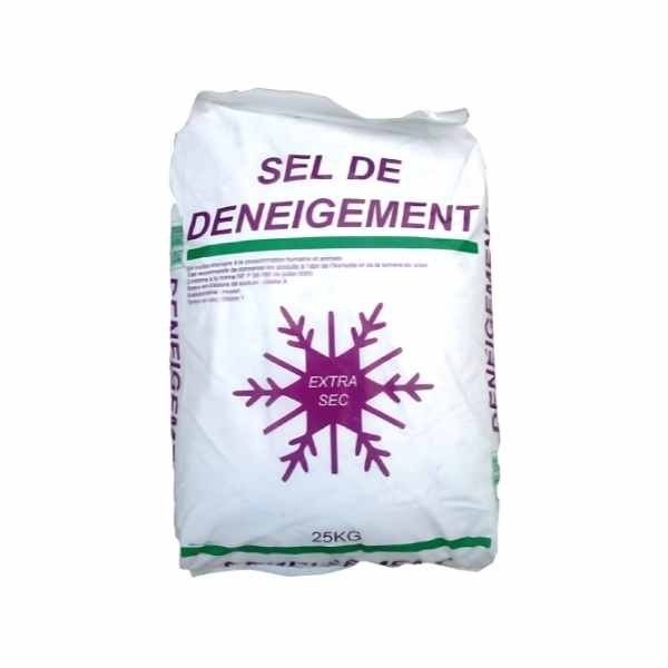 Sel de Déneigement 25 kg