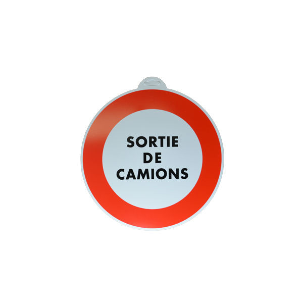 Panneau Sortie de Camions ⌀ 300 mm