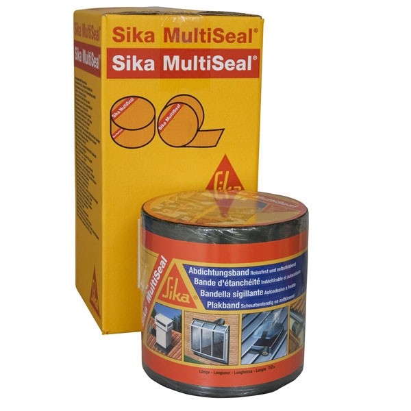 Bande d'étanchéité Sika multiseal gris 150 mm x 10 m, lot de 2