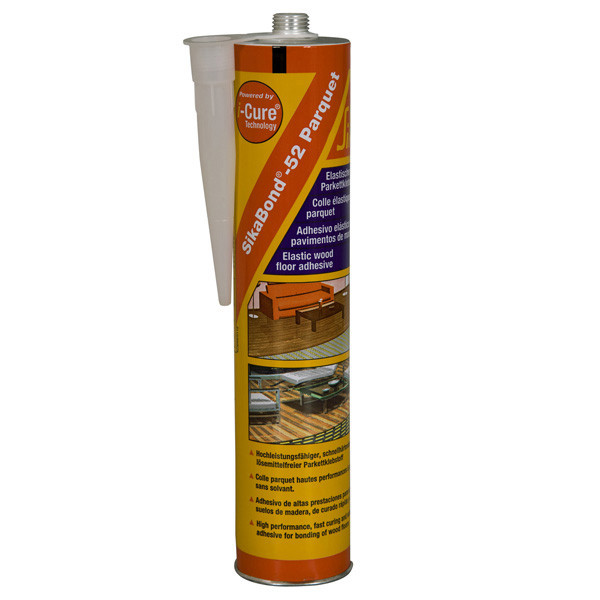 Mastic Colle Parquet Cordon Sikabond 52 cartouche 300ml