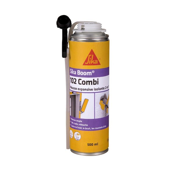 Mousse polyuréthane expansive SikaBoom 102 combi - Sika