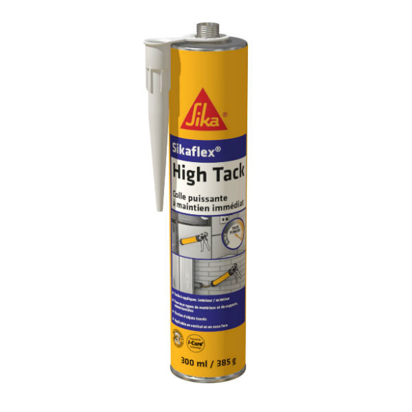 Mastic colle haute performance SIKAFLEX High tack, cartouche de 385g