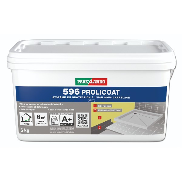 Étanchéité Sous Carrelage 596 Prolicoat, 5 kg 