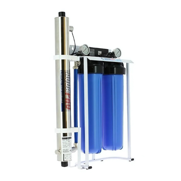 Stérilisateur d'eau par UV Aquapro Big Blue Filtration Plus 12GPM, 40W