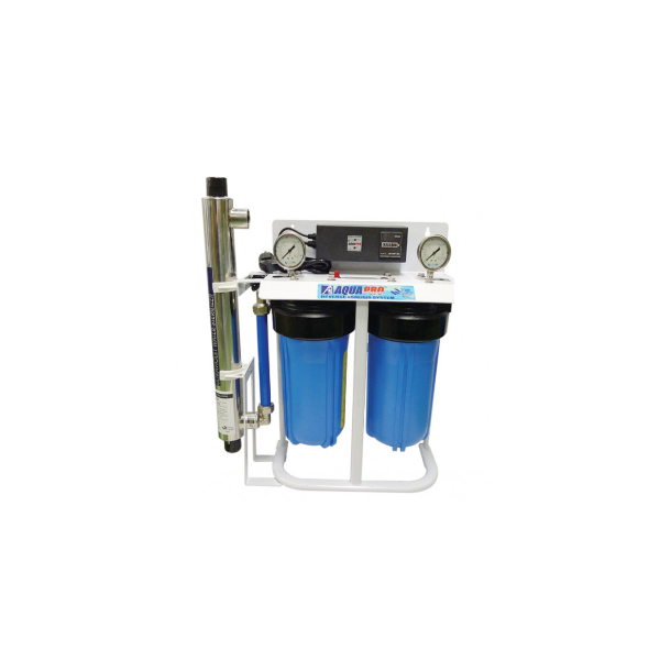 Stérilisateur d'eau par UV Aquapro Big Blue Puropluie 6 GPM 20W KDF