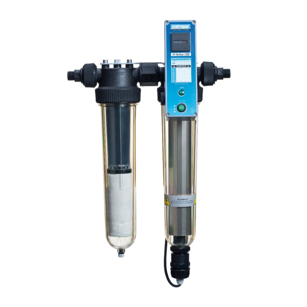 Stérilisateur d'eau par UV Cintropur TIO-UV 230V ⌀3/4″ + 1″, 25W