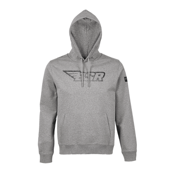 Sweat à Capuche Bosseur Creek Gris Chiné