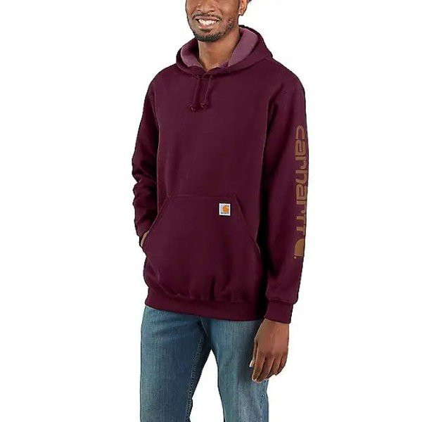 Sweat Capuche Carhartt Midw. Sleevelogo Hooded K288 Port