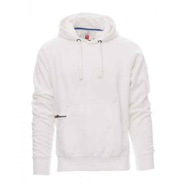 Sweat-Shirt à Capuche Payper Atlanta+ Blanc