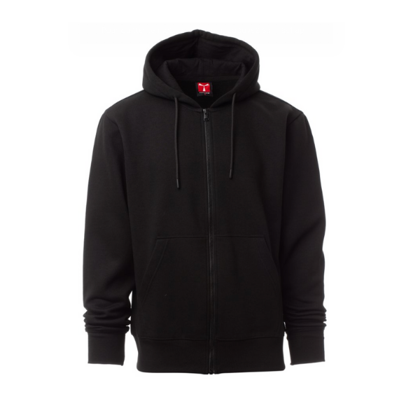 Sweat-shirt zippé à Capuche Payper Pontiac Noir