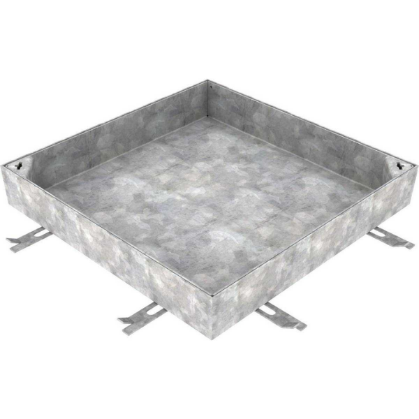 Tampon à Paver Acier Galva B125 ACO Paving 40 x 40 cm, Hauteur 8 cm