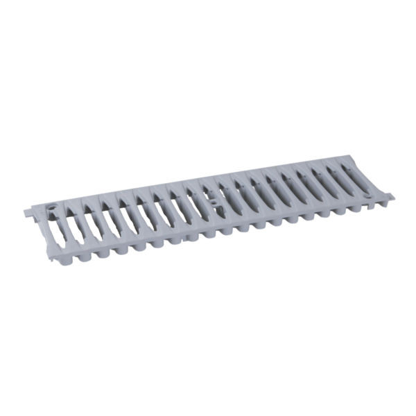 Grille seule A15 Connecto Nicoll Gris Clair 100 mm x 0,50 m