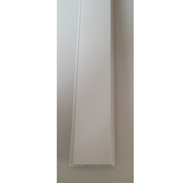 Tapée d'isolation PVC 63 x 3000 mm, Blanc