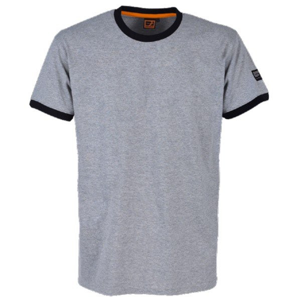 Tee-shirt Bosseur sans marquage Gris-chiné