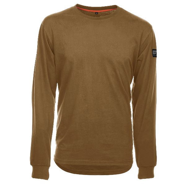 Tee-shirt Manches Longues Bosseur Tucker 2 Camel