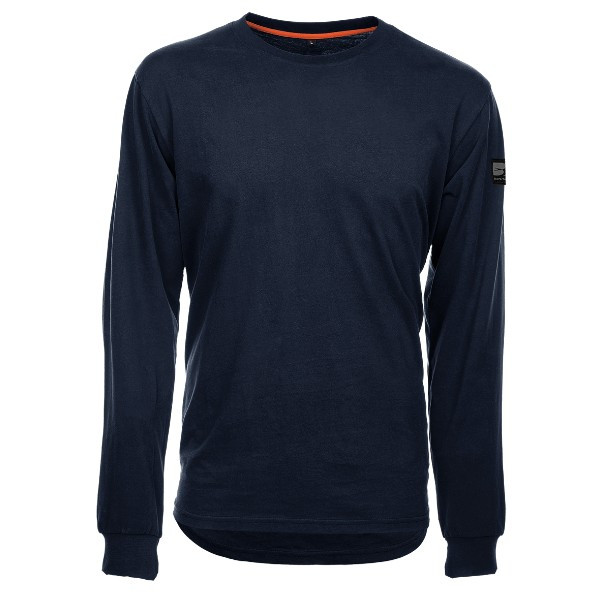 Tee-shirt Manches Longues Bosseur Tucker 2 Marine 