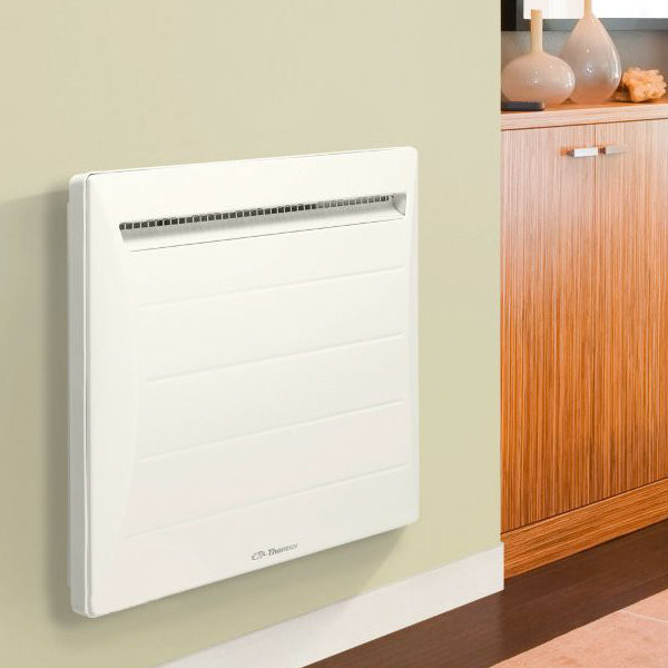 Radiateur Electrique Thermor Mozart Digital Horizontal 2000 W, Blanc