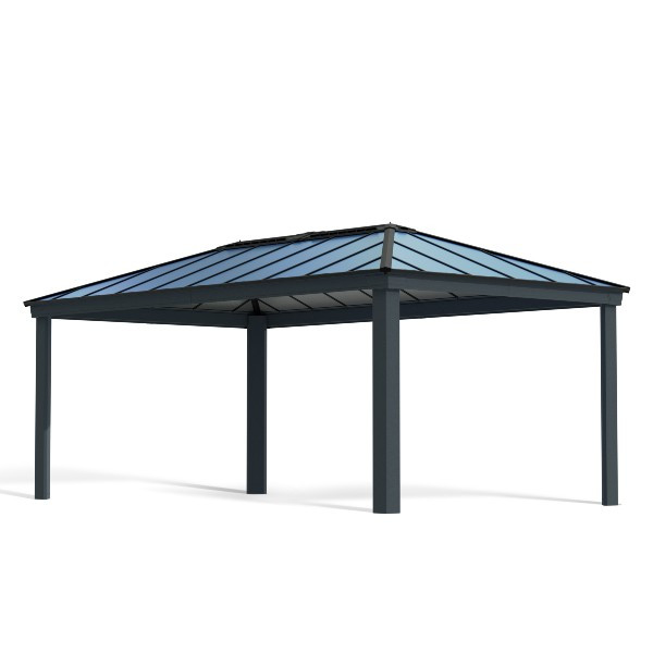 Tonnelle Aluminium Polycarbonate Canopia Dallas 6100 3,6 x 6,2 m