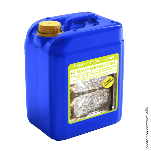 Traitement Anti-salpêtre prêt à l'emploi Scalp, Bidon de 1L