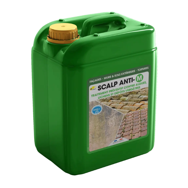 Traitement Biocide prêt à l’emploi Scalp Anti-M, Bidon de 5L