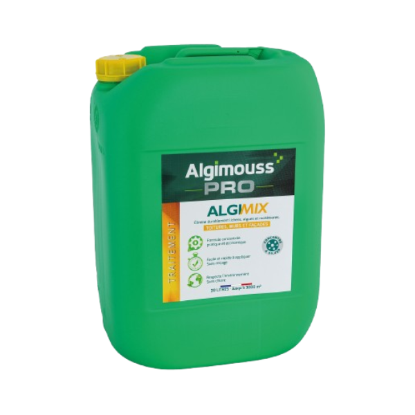 Traitement Concentré Toiture, Murs et Façades AlgiMix, 30 litres