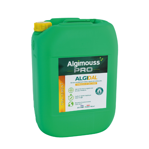 Traitement Curatif et Préventif pour Terrasses AlgiDal, 30 litres