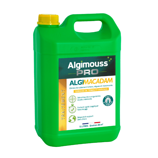 Traitement Spécial Macadam et Tennis AlgiMacadam, 5 litres
