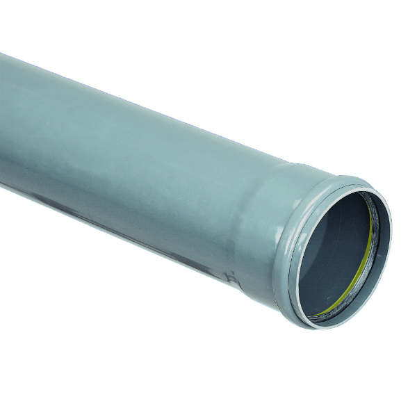 Tuyau PVC assainissement CR8 à joint L.3 m Diam.160 mm