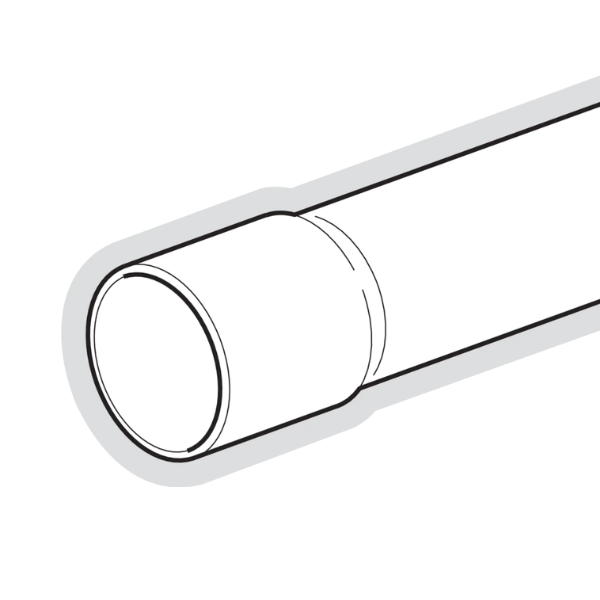 Tuyau PVC Assainissement à Coller CR4 Ø100 mm, 4 m