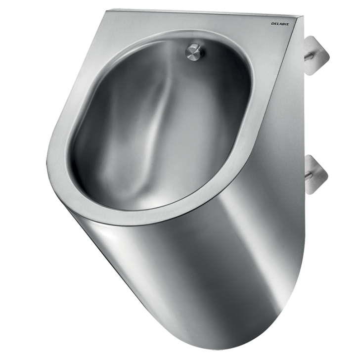 Urinoir encastré Inox 304 Delabie Delta TC Poli satiné 160770