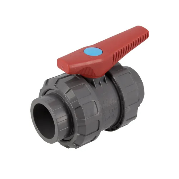 Vanne à Bille PVC Pression à Coller Nicoll H2O VK40 Joint NBR, ⌀40mm