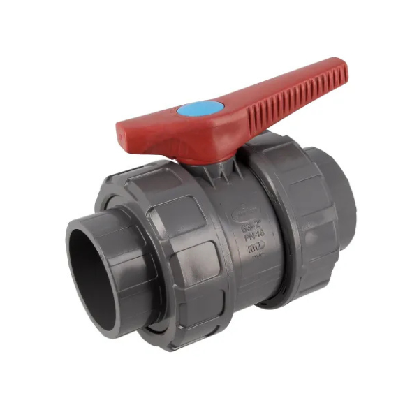 Vanne à Bille PVC Pression à Coller Nicoll H2O VK60 Joint NBR, ⌀63mm