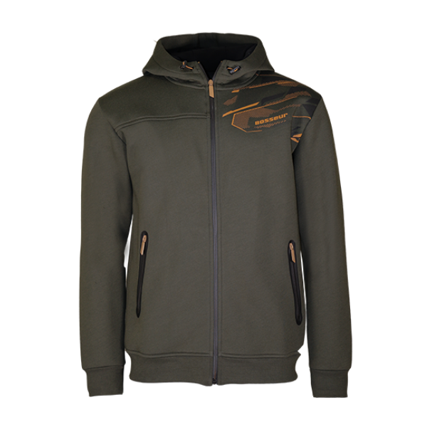 Veste à Capuche Bosseur Scuba Kaki
