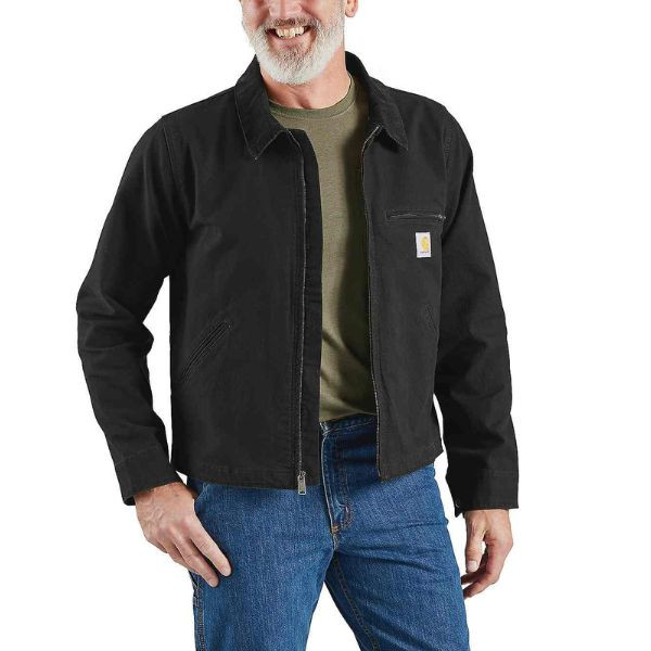 Veste Carhartt Relaxed Fit Duck Detroit 106234 Black