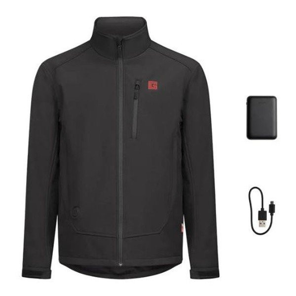 Veste chauffante softshell EVO G-Heat Noir 