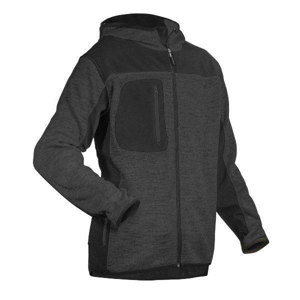 Veste de Travail Softshell Coverguard Bora Anthracite/Noir