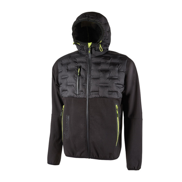Veste Scuba à Capuche U-Power Spock Black Carbon