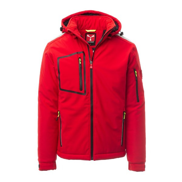 Veste Softshell Rembourrée Payper Stream Pad Rouge/Noir