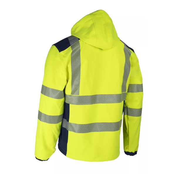 Veste Softshell Haute Visibilité Coverguard Nebulo Jaune