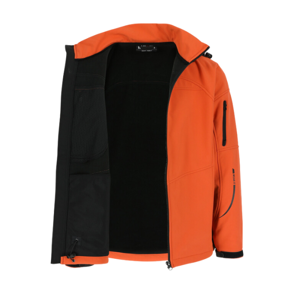 Veste Softshell Herock Poseidon - Bleu Marine - Coupe-Vent Imperméable - Pour Randonnée & Plein Air - Taille M